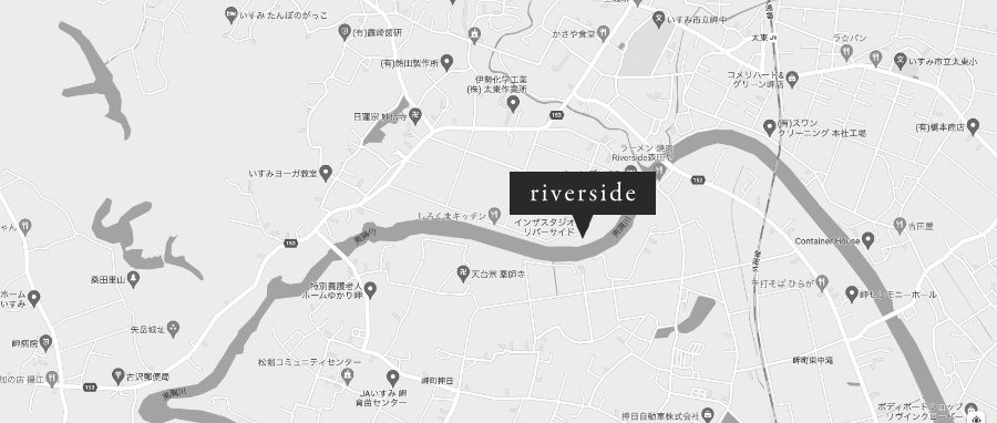 inTHE studio riverside（インザスタジオリバーサイド）へのアクセスマップ